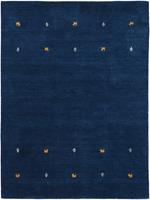 carpetfine Wollen kleed Gabbeh uni zuivere wol, met de hand geweven, gabbeh loom diermotief, ook als loper