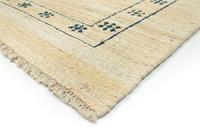 morgenland Wollteppich "Gabbeh Teppich handgeknüpft beige", rechteckig, handgeknüpft