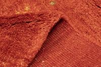 Morgenland Wollteppich Gabbeh Teppich handgeknüpft rot, rechteckig, 18 mm Höhe, handgeknüpft