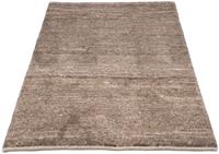 Morgenland Wollteppich Gabbeh Teppich handgeknüpft braun, rechteckig, 15 mm Höhe, handgeknüpft