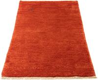 Morgenland Wollteppich Gabbeh Teppich handgeknüpft rot, rechteckig, 18 mm Höhe, handgeknüpft