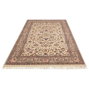 Delavita Orientteppich Aras, rechteckig, 12 mm Höhe, handgeknüpft, mit Fransen, Wohnzimmer