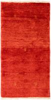 Wollteppich Gabbeh Teppich handgeknüpft rot, morgenland, rechteckig, Höhe: 18 mm, handgeknüpft