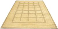 Morgenland Wollteppich Gabbeh Teppich handgeknüpft beige, rechteckig, 18 mm Höhe, handgeknüpft