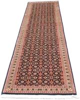 Morgenland Wollteppich Bidjar Teppich handgeknüpft blau, rechteckig, 10 mm Höhe