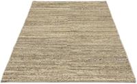 Morgenland Wollteppich Gabbeh Teppich handgeknüpft natur, rechteckig, 18 mm Höhe, handgeknüpft