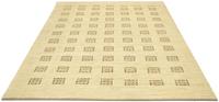 Morgenland Wollteppich Gabbeh Teppich handgeknüpft beige, rechteckig, 18 mm Höhe, handgeknüpft
