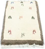 Morgenland Wollteppich Gabbeh Teppich handgeknüpft mehrfarbig, rechteckig, 14 mm Höhe, handgeknüpft