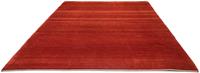 Morgenland Wollteppich Gabbeh Teppich handgeknüpft rot, rechteckig, 18 mm Höhe, handgeknüpft