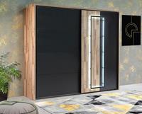 Forte Schwebetürenschrank Sirius Crown, mit LED-Beleuchtung