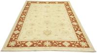 Morgenland Wollteppich Gabbeh Teppich handgeknüpft beige, rechteckig, 18 mm Höhe, handgeknüpft