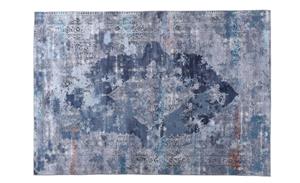 Gino Falcone Vintageteppich ¦ blau ¦ Synthethische Fasern ¦ Maße (cm): B: 190 H: 1  - Möbel Kraft