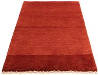 Wollteppich Gabbeh Teppich handgeknüpft rot, morgenland, rechteckig, Höhe: 18 mm, handgeknüpft