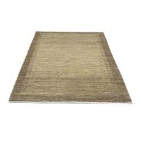 Morgenland Wollteppich Gabbeh Teppich handgeknüpft hellgrau, rechteckig, 18 mm Höhe, handgeknüpft