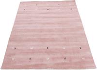 carpetfine Wollen kleed Gabbeh uni zuivere wol, met de hand geweven, gabbeh diermotief, woonkamer