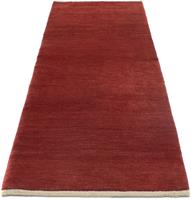 Morgenland Wollteppich Gabbeh Teppich handgeknüpft rot, rechteckig, 18 mm Höhe, handgeknüpft
