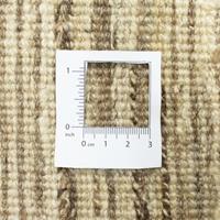 Morgenland Wollteppich Gabbeh Teppich handgeknüpft naturweiß, rechteckig, 18 mm Höhe, handgeknüpft