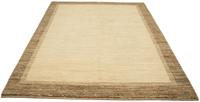 Morgenland Wollteppich Gabbeh Teppich handgeknüpft beige, rechteckig, 18 mm Höhe, handgeknüpft