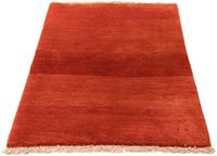 Morgenland Wollteppich Gabbeh Teppich handgeknüpft rot, rechteckig, 18 mm Höhe, handgeknüpft