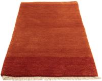 Morgenland Wollteppich Gabbeh Teppich handgeknüpft rot, rechteckig, 18 mm Höhe, handgeknüpft