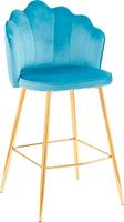 Barkruk blauw - Set van 2