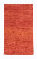 Morgenland Wollteppich Gabbeh Teppich handgeknüpft orange, rechteckig, 15 mm Höhe, handgeknüpft
