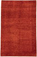 Morgenland Wollteppich Gabbeh Teppich handgeknüpft rot, rechteckig, 18 mm Höhe, handgeknüpft