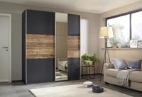 Rauch Blue Schwebetürenschrank Kuta, mit asymmetrischem Spiegelelement