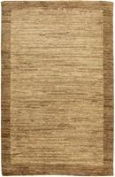 Morgenland Wollteppich Gabbeh Teppich handgeknüpft natur, rechteckig, 18 mm Höhe, handgeknüpft