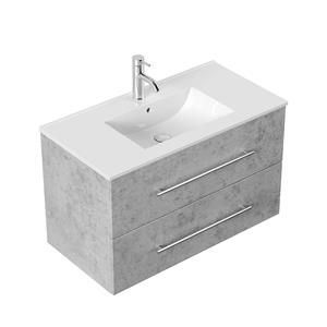 Wastafelkast Odin Beton 90 cm