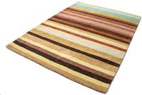 Morgenland Wollteppich Gabbeh Teppich handgetuftet mehrfarbig, rechteckig, 18 mm Höhe