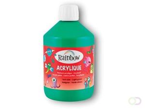 Rainbow acrylverf, flacon van 500 ml, donkergroen