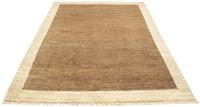 Morgenland Wollteppich Gabbeh Teppich handgeknüpft braun, rechteckig, 18 mm Höhe, handgeknüpft