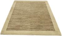 Morgenland Wollteppich Gabbeh Teppich handgeknüpft braun, rechteckig, 18 mm Höhe, handgeknüpft