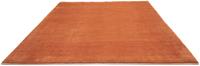 Morgenland Wollteppich Gabbeh Teppich handgeknüpft lachs, rechteckig, 18 mm Höhe, handgeknüpft