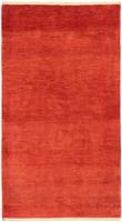 Morgenland Wollteppich Gabbeh Teppich handgeknüpft rot, rechteckig, 18 mm Höhe, handgeknüpft