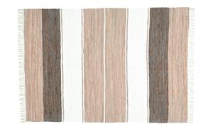 THEKO Teppich ¦ braun ¦ Baumwolle ¦ Maße (cm): B: 160 H: 0,5  - Möbel Kraft