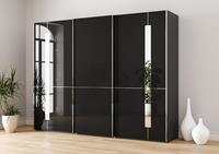 Gallery M Branded By Musterring Schwebetürenschrank Imola W, inkl. Einlegeböden und Kleiderstangen, mit Glastüren inkl. Zierspiegel, in zwei Höhen und mehreren Breiten