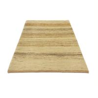 Morgenland Wollteppich Gabbeh Teppich handgeknüpft beige, rechteckig, 18 mm Höhe, handgeknüpft