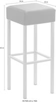 Mayer SitzmÃ¶bel Barhocker myCUBUS, (1 St.)