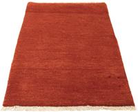 Morgenland Wollteppich Gabbeh Teppich handgeknüpft rot, rechteckig, 18 mm Höhe, handgeknüpft