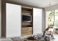 Fresh To Go Schwebetürenschrank Magic, mit drehbaren TV-Element