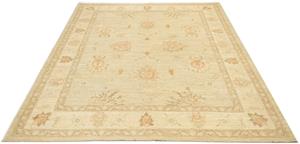 morgenland Wollteppich "Gabbeh Teppich handgeknüpft beige", rechteckig, handgeknüpft