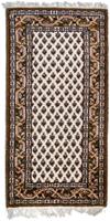 Morgenland Wollteppich Bidjar Teppich handgeknüpft beige, rechteckig, 10 mm Höhe