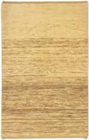 Morgenland Wollteppich Gabbeh Teppich handgeknüpft beige, rechteckig, 18 mm Höhe, handgeknüpft