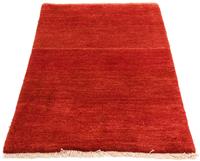 Wollteppich Gabbeh Teppich handgeknüpft rot, morgenland, rechteckig, Höhe: 18 mm, handgeknüpft