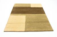 Wollteppich Gabbeh Teppich handgeknüpft mehrfarbig, morgenland, rechteckig, Höhe: 18 mm, handgeknüpft