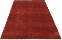 Morgenland Wollteppich Gabbeh Teppich handgeknüpft rot, rechteckig, 18 mm Höhe, handgeknüpft
