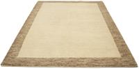 Morgenland Wollteppich Gabbeh Teppich handgeknüpft beige, rechteckig, 18 mm Höhe, handgeknüpft