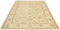 Morgenland Wollteppich Gabbeh Teppich handgeknüpft beige, rechteckig, 18 mm Höhe, handgeknüpft